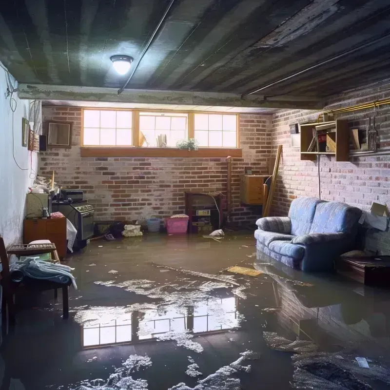 Flooded Basement Cleanup in South Coventry, CT